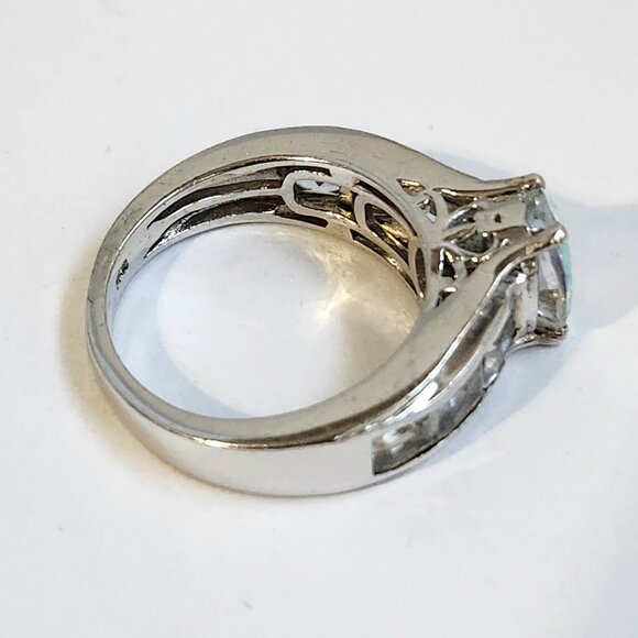 VTG NIB 925 Mercury Mystic Topaz Aurora Borealis Ring Size 7 - Picture 5 of 15